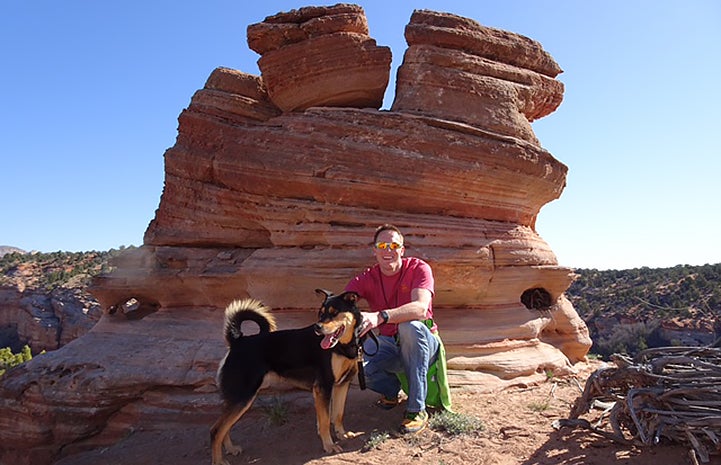 Family fun in Utah with Nathan Ivens and dog