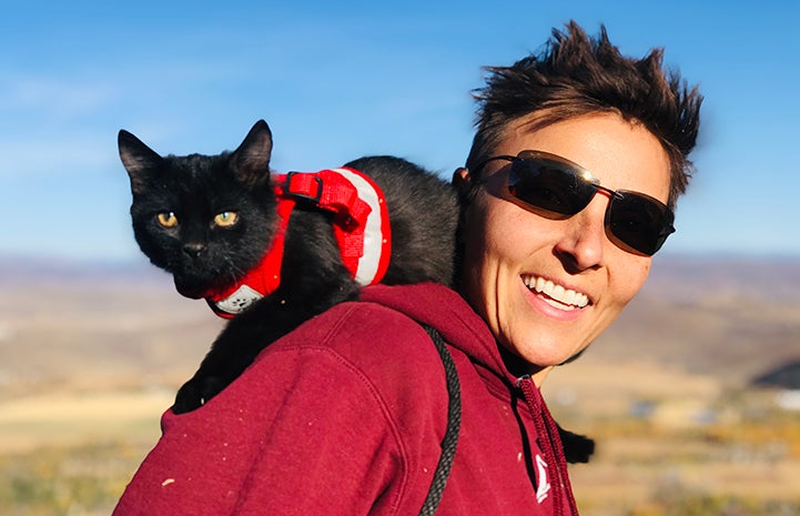 The PupLid Cat Collection | Shop Matching Human and Cat Hats Red / Hike Life Cat