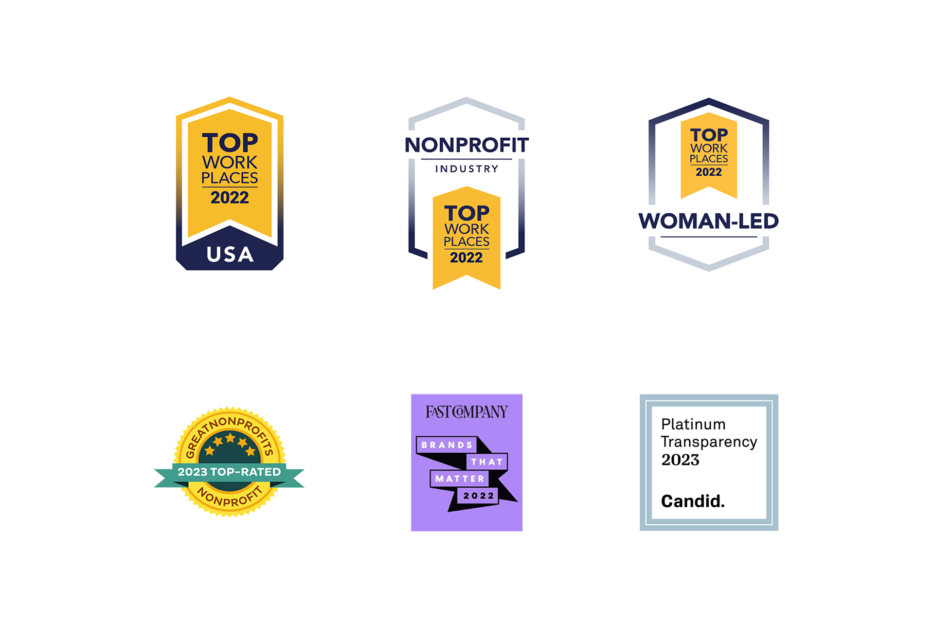 Award logos
