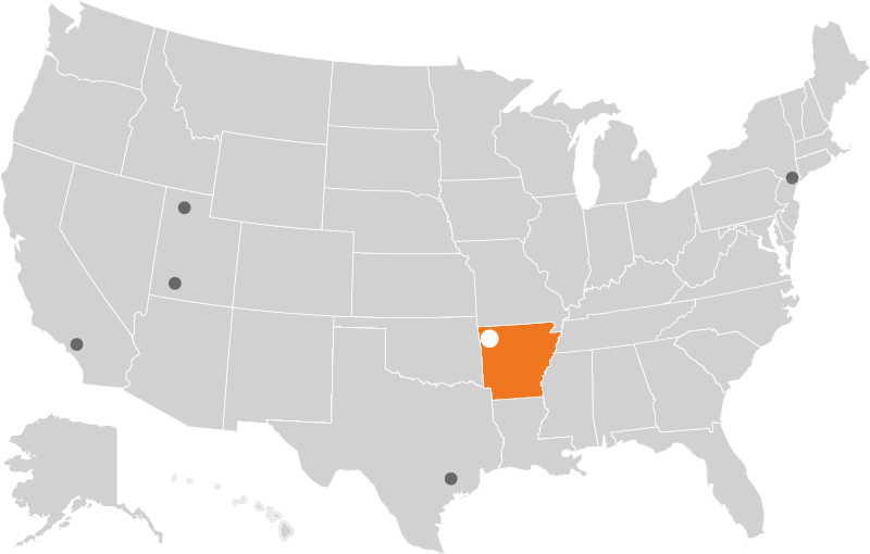 Kanab Utah location marker graphic