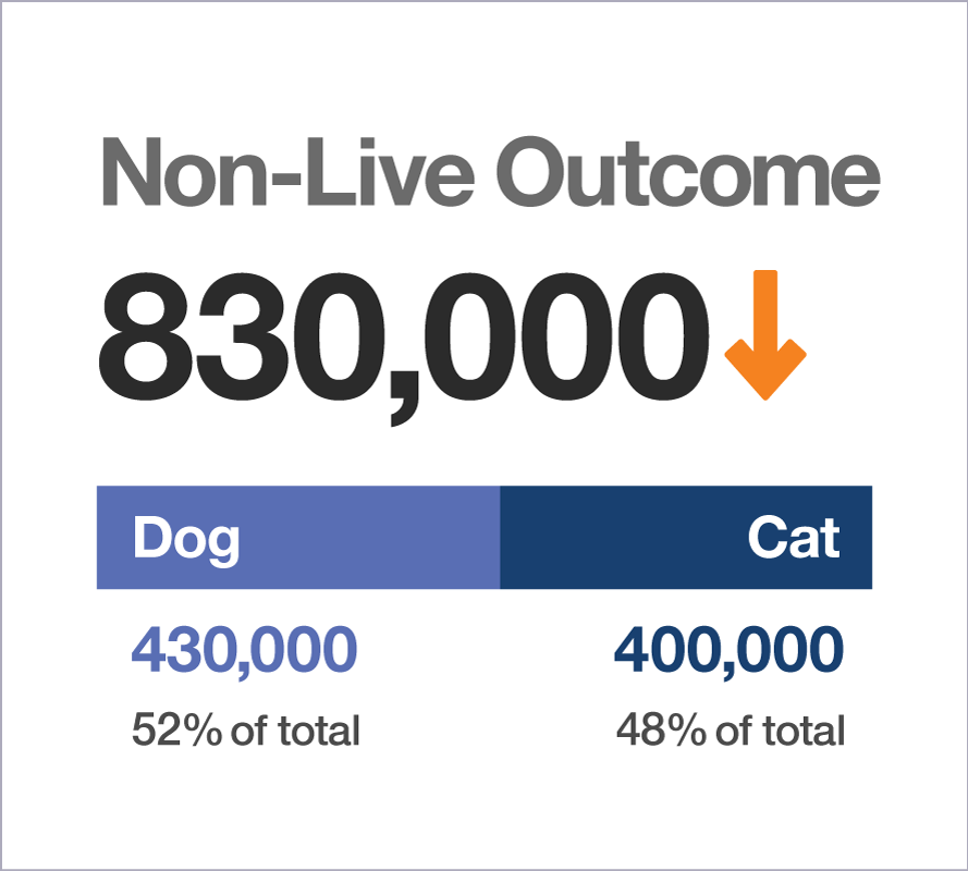 Non-Live Outcome graphic