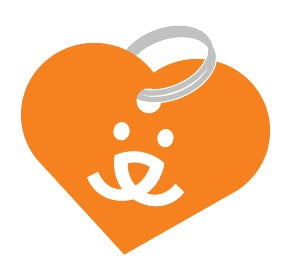 dog tag with Best Friends logo