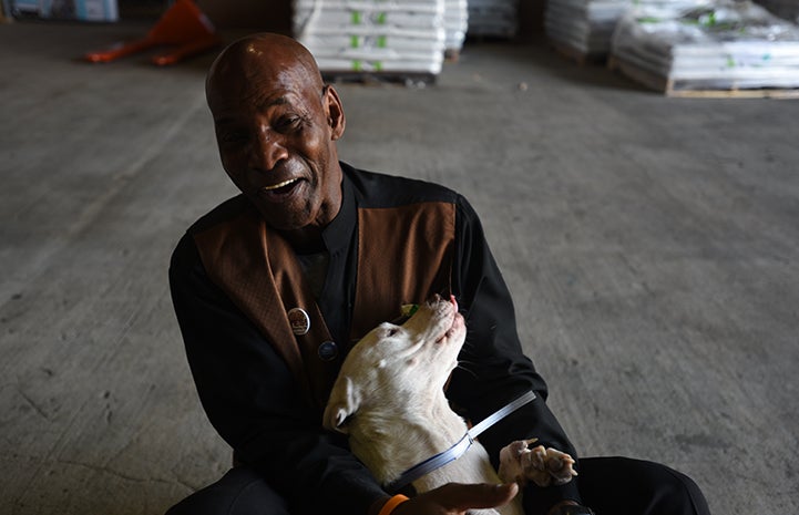 Earnest Jones felt in his heart he needed to help the animals after Hurricane Harvey
