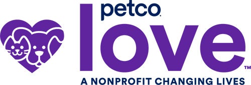 Petco Love - A nonprofit changing lives logo