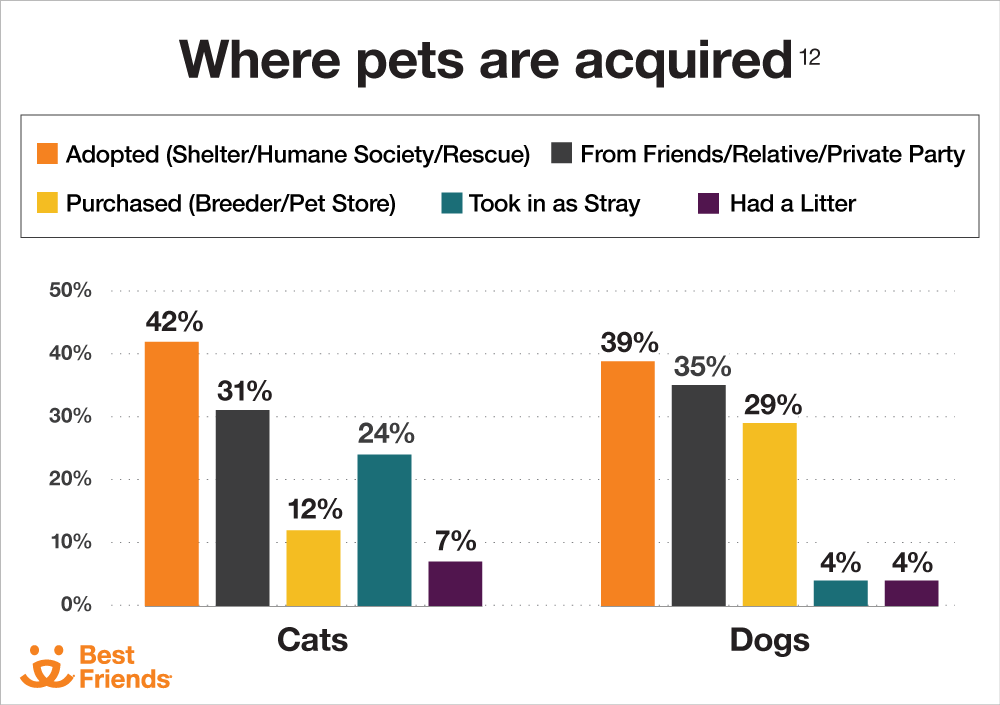 Where Pets Are Acquired Graphic