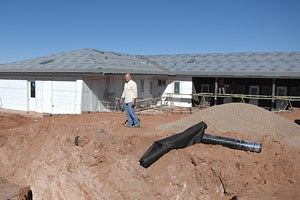 Construction of the new Cat Headquarters at Best Friends Animal Sanctuary
