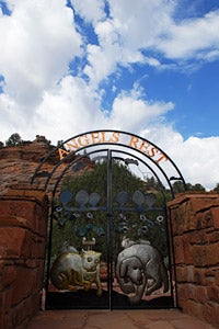 Angels Rest gate at Best Friends Animal Sanctuary