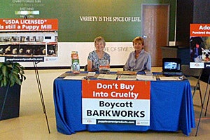 Volunteers boycotting Barkworks
