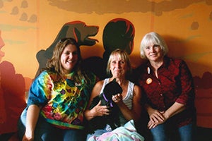 Angie, Debi and Sheryl at Best Friends