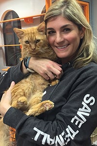 Samantha Bell helped Danny survive feline panleukopenia virus
