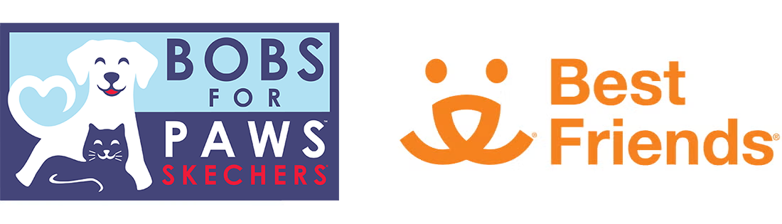 BOBS Skechers and Best Friends logo