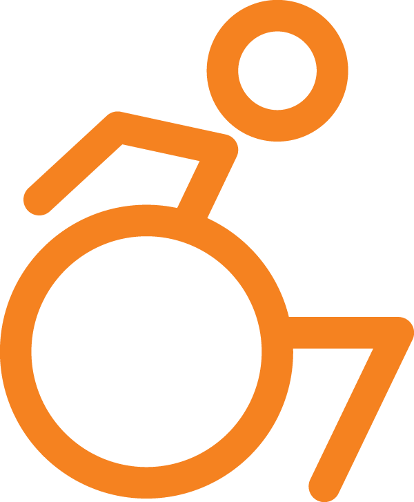 icon of person in wheelchair