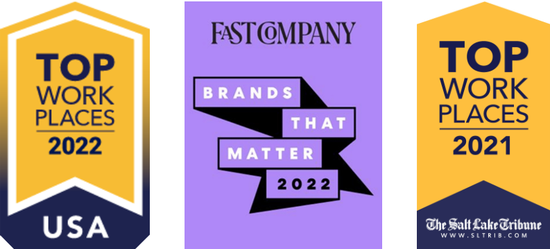 Fast Company award logos 2022