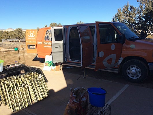 Ford E350 van with 2 single front seats