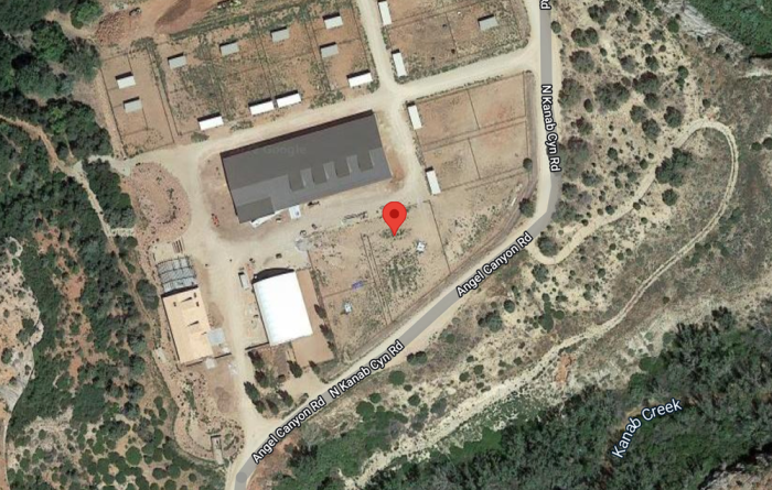 Horse Haven pinned on map