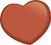 heart pebble icon