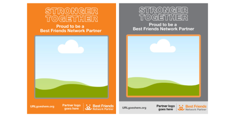 Two social media graphic template examples