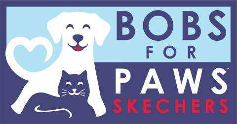 Bobs for Paws from Skechers logo