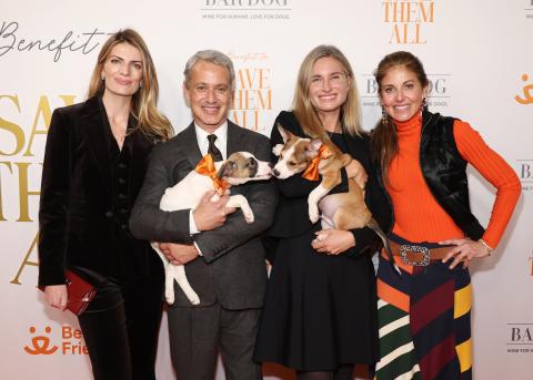 Natascha Schuetz, Andrew Lauren, Lauren Bush Lauren and Dylan Lauren