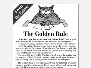 The Golden Rule magazine article preview
