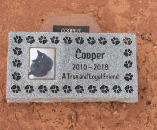 Pet memorial stones: Pet memorial granite stone