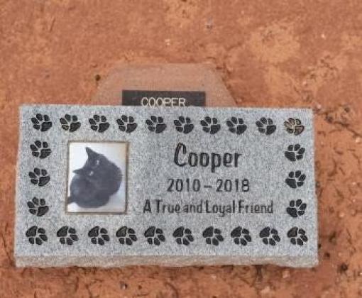 Pet memorial stones: Pet memorial granite stone