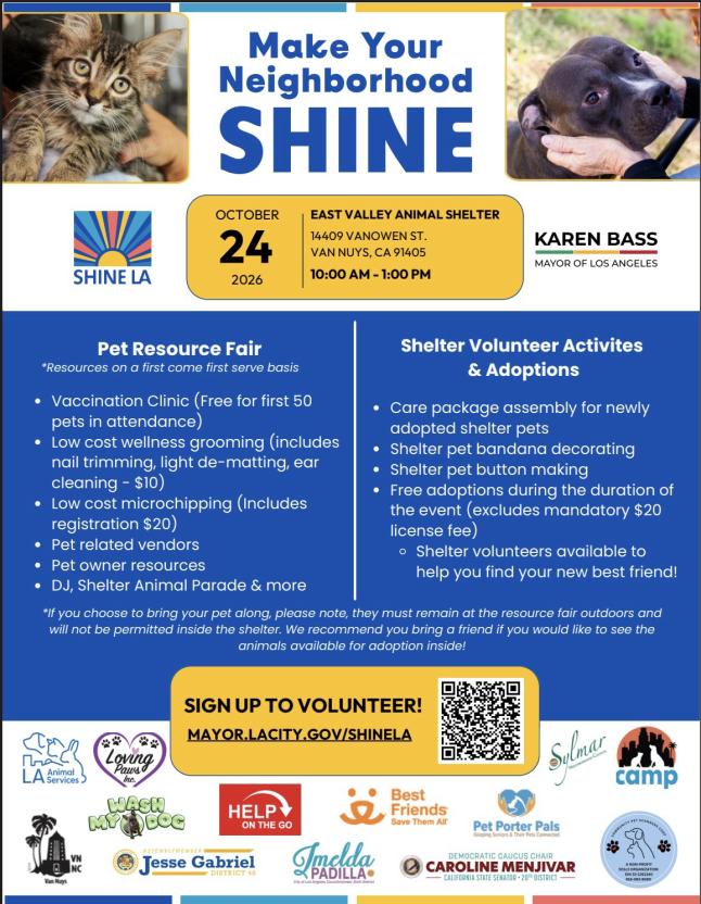 Shine LA Flyer