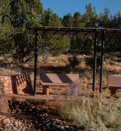 Benches at Gratitude Garden