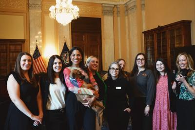 Best Friends staff with Alexis Booker