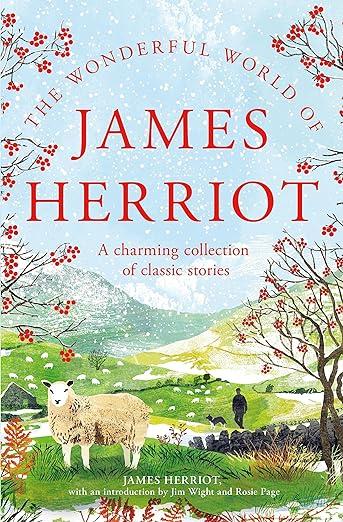 Cover of the book, "The Wonderful World of James Herriot"
