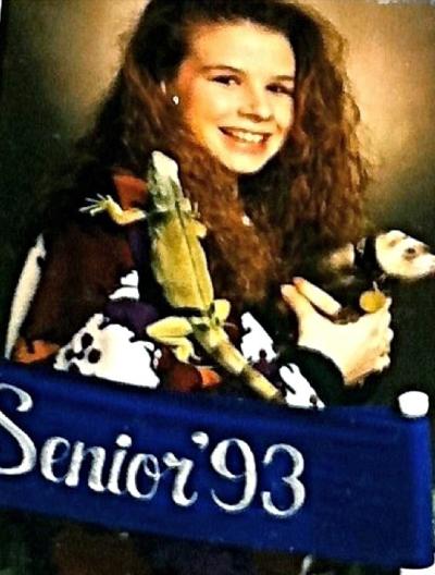 Kellee Robertson senior 1993 photo