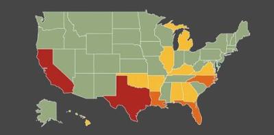 A map of the 2019 national dataset