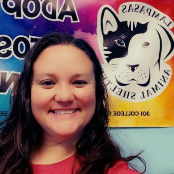 Kasey Schwartzer of Lampasas Animal Sheltr