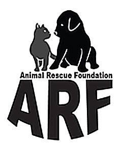 Animal Rescue Foundation of Bartlesville (Bartlesville, Oklahoma) ARF logo with dog, cat