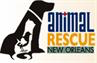 Animal Rescue New Orleans ARNO (New Orleans, Louisiana) logo with dog, cat
