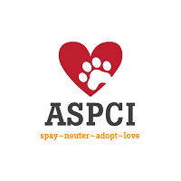 Animal Shelter of Pell City (Pell City, Alabama) ASPCI logo with heart, paw print, and tagline "Spay neuter adopt love"