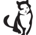 Alley Cat Project, (Seattle, Washington), logo black outline of cat