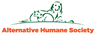Alternative Humane Society of Whatcom County logo with dog and cat