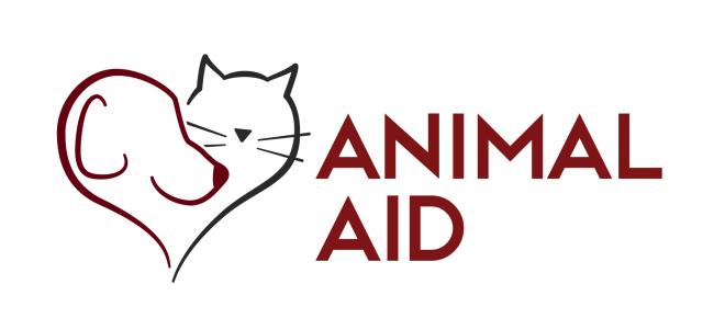 Animal Aid (Portland, Oregon) logo with dog and cat