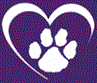 Animal Compassion Team of California (Fresno, California) logo with heart, paw print