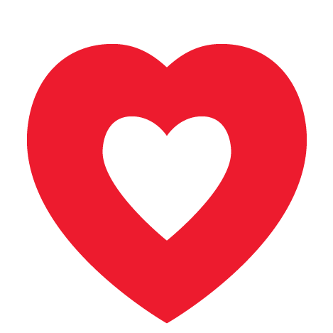 Atlanta Humane Society and SPCA of Georgia (Atlanta, Georgia) logo red and white heart