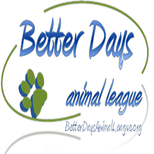Better Days Animal League (Shippensburg, Pennsylvania) logo with paw print