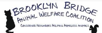 Brooklyn Bridge Animal Welfare Coalition, Inc (Brooklyn, New York) logo cat and squirrel
