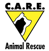 Castaway Animals Rescue Effort (Springfield, Missouri) logo has a cat profile inside a dog profile in an inverted triangle