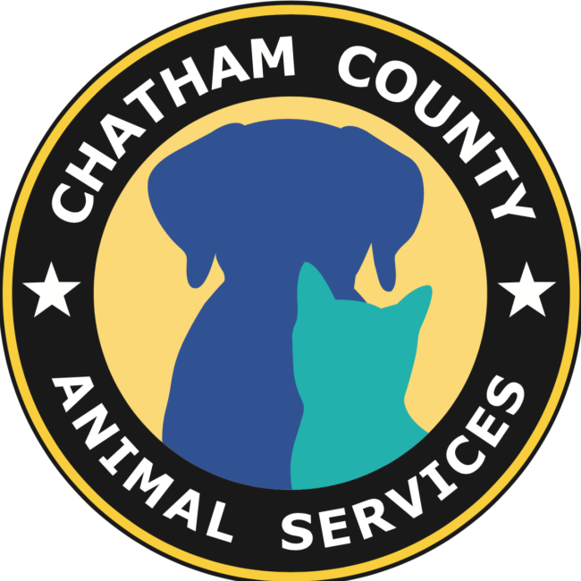 Chatham County Animal Services (Savannah, Georgia) logo dog cat in circle