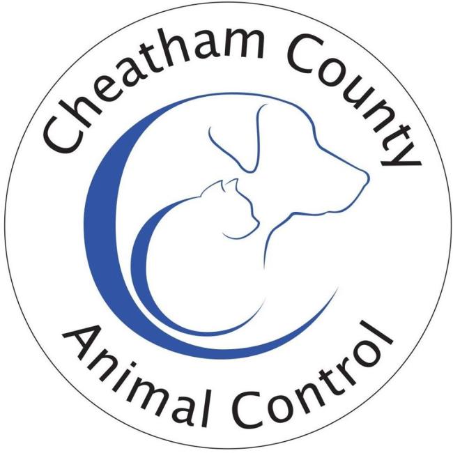 Cheatham County Animal Control (Pegram, Tennessee) logo with dog and cat heads in circle