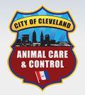 City of Cleveland Animal Care and Control (Cleveland, Ohio) logo is a badge with the cityscape and organization name