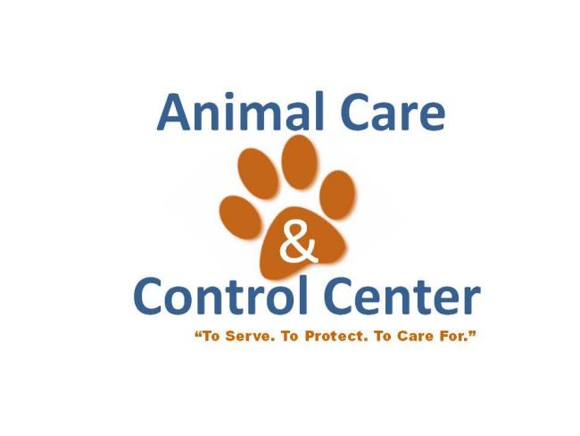Columbus Consolidated Govt Animal Care and Control, (Columbus, Georgia), logo brown paw blue text