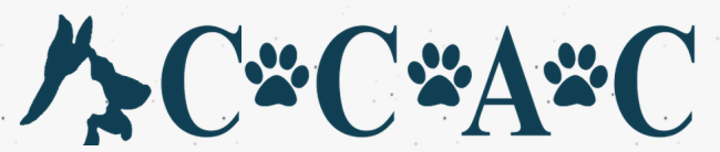Concerned Citizens for Animal Care of Warren County (Warrenton, Missouri) logo with cat and dog head profile