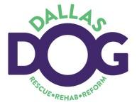 Dallas DogRRR, (Allen, Texas), logo green and purple text arranged in circle
